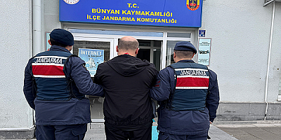 Kayseri'de 9 ayrı suçtan hapis cezası olan şahıs yakalandı