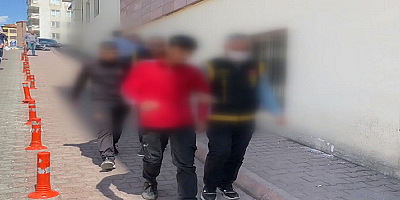 Kayseri'de araç hırsızlığı iddiasıyla 2 şüpheli yakalandı