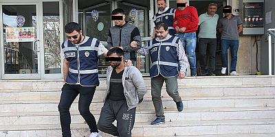 Kayseri'de aralarında firari hükümlülerin de bulunduğu 17 kişi yakalandı