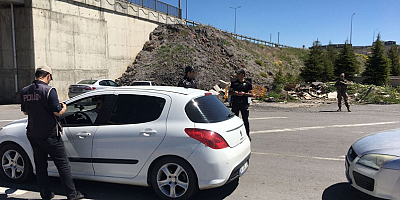 Kayseri'de asayiş uygulaması yapıldı
