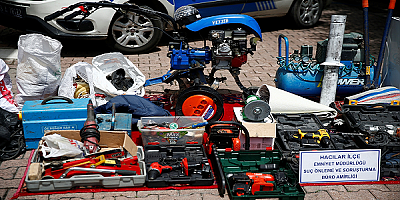 Kayseri'de bağ evlerinden tarım ve el aleti hırsızlığının şüphelisi yakalandı