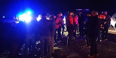 Kayseri'de bataklıkta mahsur kalan 6 kişi ve 1 büyükbaş hayvan kurtarıldı