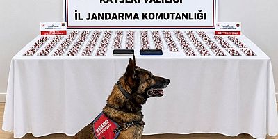 Kayseri'de binlerce sentetik hap ele geçirildi
