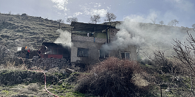Kayseri'de bir bağ evinde aynı gün iki kez yangın çıktı