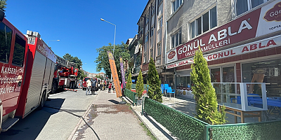 Kayseri'de bir evde çıkan yangın söndürüldü