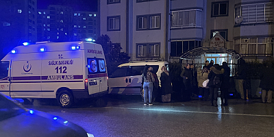 Kayseri'de bir kişi ateşe verdiği evin kapısı kırılarak dışarıya çıkarıldı