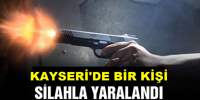 Kayseri'de bir kişi, iş arkadaşı tarafından tabancayla yaralandı
