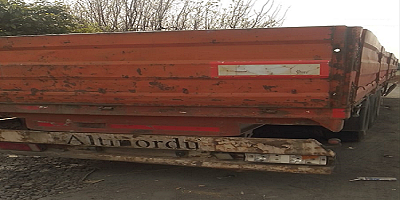 Kayseri'de çalınan dorse Hatay'da bulundu