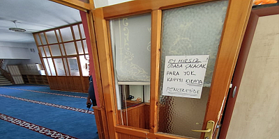 Kayseri'de camiden yardım paralarını çaldığı iddia edilen zanlı yakalandı