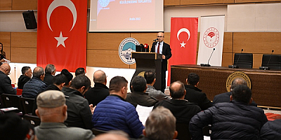 Kayseri'de çiftçilere kırsal kalkınma yatırımları anlatıldı