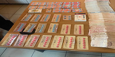 Kayseri'de cinsel içerikli hap ele geçirildi