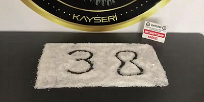 Kayseri'de cips paketine gizlenmiş 1,5 kilogram uyuşturucu ele geçirildi