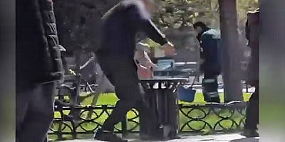 Kayseri'de çöp kovasını dagıtarak etrafı kirleten şahsa para cezası 