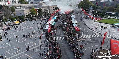 Kayseri'de Cumhuriyet Bayramı coşkuyla kutlandı