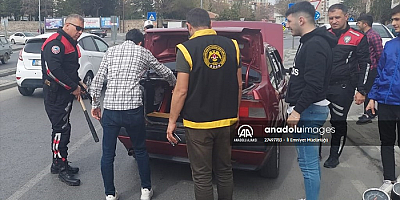 Kayseri'de denetimlerde sürücülere 43 bin lira ceza kesildi