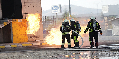 Kayseri'de deprem ve yangın tatbikatı yapıldı
