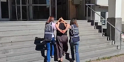 Kayseri'de dolandırıcılık suçundan aranan kadın yakalandı