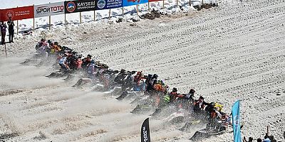 Kayseri'de Dünya Snowcross Şampiyonası Final Yarışları Ve Ödül Töreni Yapıldı