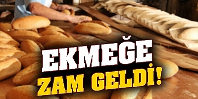 Kayseri'de ekmeğe zam geldi