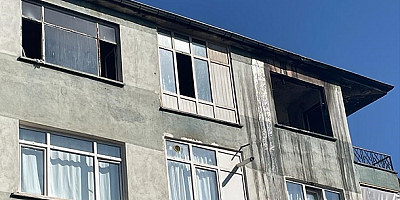 Kayseri'de evde çıkan yangın hasara neden oldu