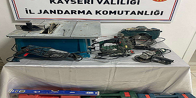 Kayseri'de evden hırsızlık yapan 1 kişi yakalandı