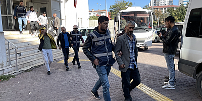 Kayseri'de firari 9 hükümlü yakalandı