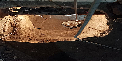 Kayseri'de firari hükümlü evinin zeminine kazdığı tünelde yakalandı