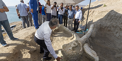 Kayseri'de fosil kazı çalışmalarını sürdüren arkeologlara yeni barınma yeri