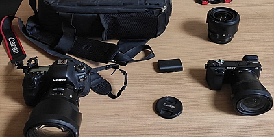 Kayseri'de fotoğraf makineleri çaldıkları iddiasıyla 2 şüpheli yakalandı