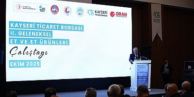 Kayseri'de Geleneksel Et ve Et Ürünleri Çalıştayı 