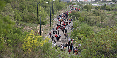Kayseri'de 'Gençlik Yürüyüşü' Etkinliği