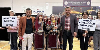 Kayseri'de Halk Oyunları İl Birinciliği Yarışmaları Sonuçlandı