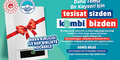 Kayseri'de hava kirliliğini önlemek için 