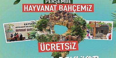Kayseri'de Hayvanat Bahçesi, 1 Mayıs'a Özel Ücretsiz Olacak