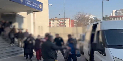 Kayseri'de hırsızlık operasyonunda 21 şüpheli yakalandı