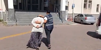 Kayseri'de hırsızlık suçundan aranan kadın yakalandı
