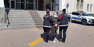 Kayseri'de hırsızlık suçundan aranan kadın yakalandı
