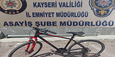 Kayseri'de hırsızlık şüphelisi yakalandı
