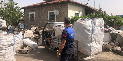 Kayseri'de hurdacı denetimlerinde 10 iş yeri mühürlendi
