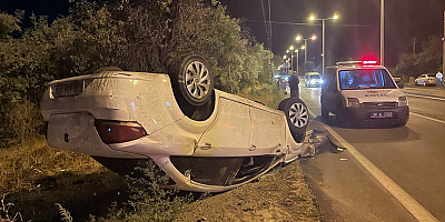 Kayseri'de iki otomobilin çarpışması sonucu 7 kişi yaralandı