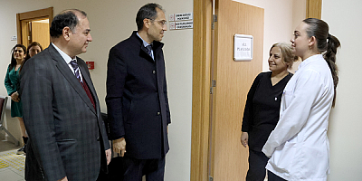 Kayseri İl Sağlık Müdürlüğünden Talas’taki sağlık tesislerine ziyaret 