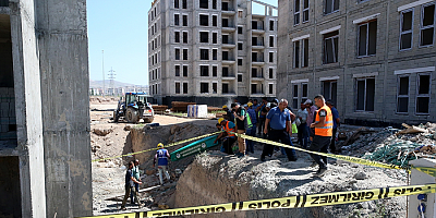 Kayseri'de inşaattan düşen işçi hayatını kaybetti