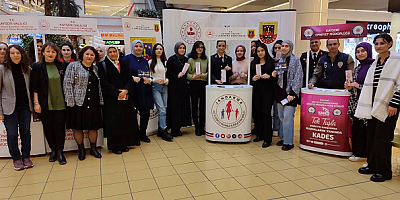 Kayseri'de Jandarma'dan KADES uygulaması tanıtımı