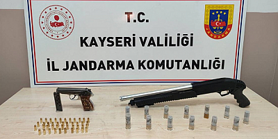 Kayseri'de jandarmadan silah ticareti operasyonu
