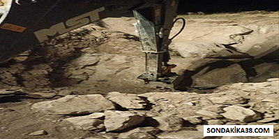 Kayseri'de kaçak kazı yapan şüpheli yakalandı