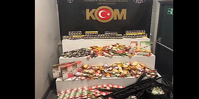 Kayseri'de kaçak sigara operasyonunda 2 şüpheli yakalandı