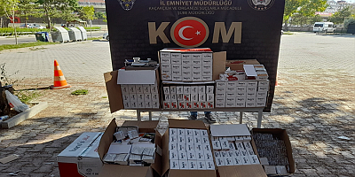 Kayseri'de kaçak tütün ve sigara operasyonunda 1 şüpheli yakalandı