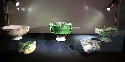 Kayseri'de Keykubadiye Sarayı'ndan çıkan eserler sergileniyor