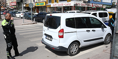 Kayseri'de kiralık araçla polisten kaçan şüpheli yakalandı