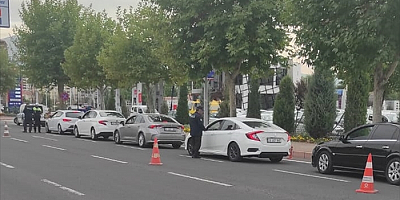 Kayseri'de kiralık araçlar denetlendi